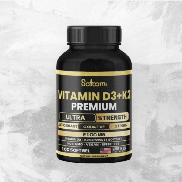 Vitamina D3 + K2 – Salud Ósea, Inmunidad y Corazón
